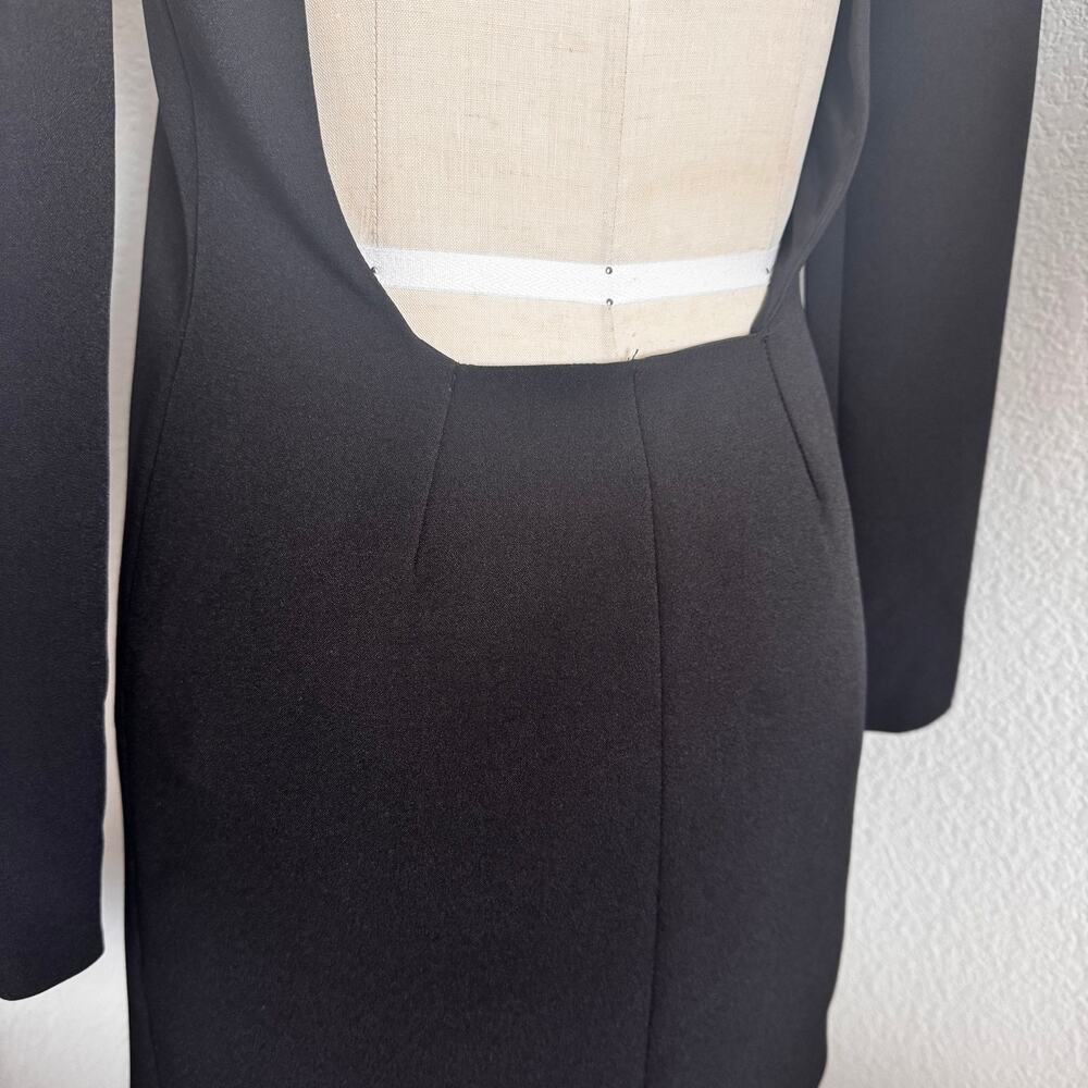 The Kooples | NWT Long Sleeve Open Back Mini Dress Size XS - Picture 9 of 9